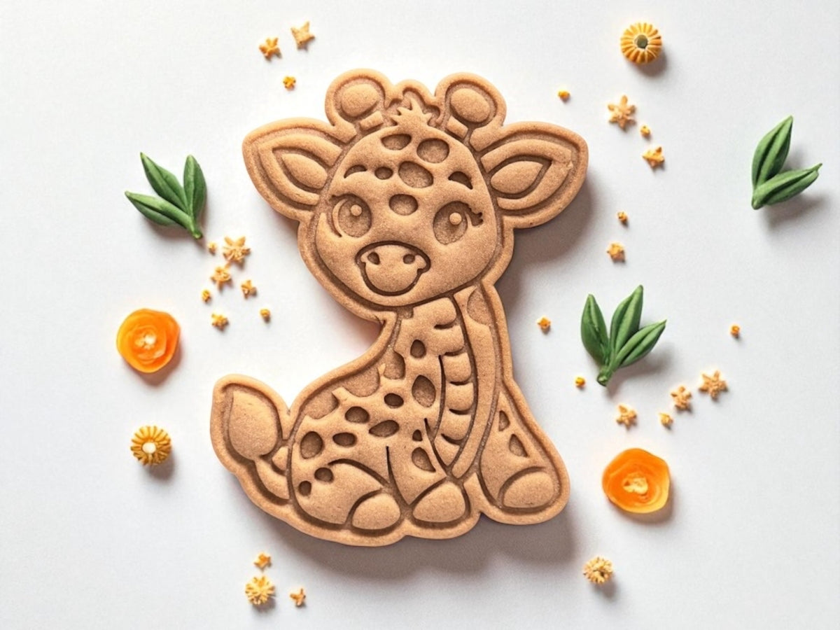 Emporte-pièce Girafe – biscuit animal savane pour enfants | activité pâtisserie ludique
