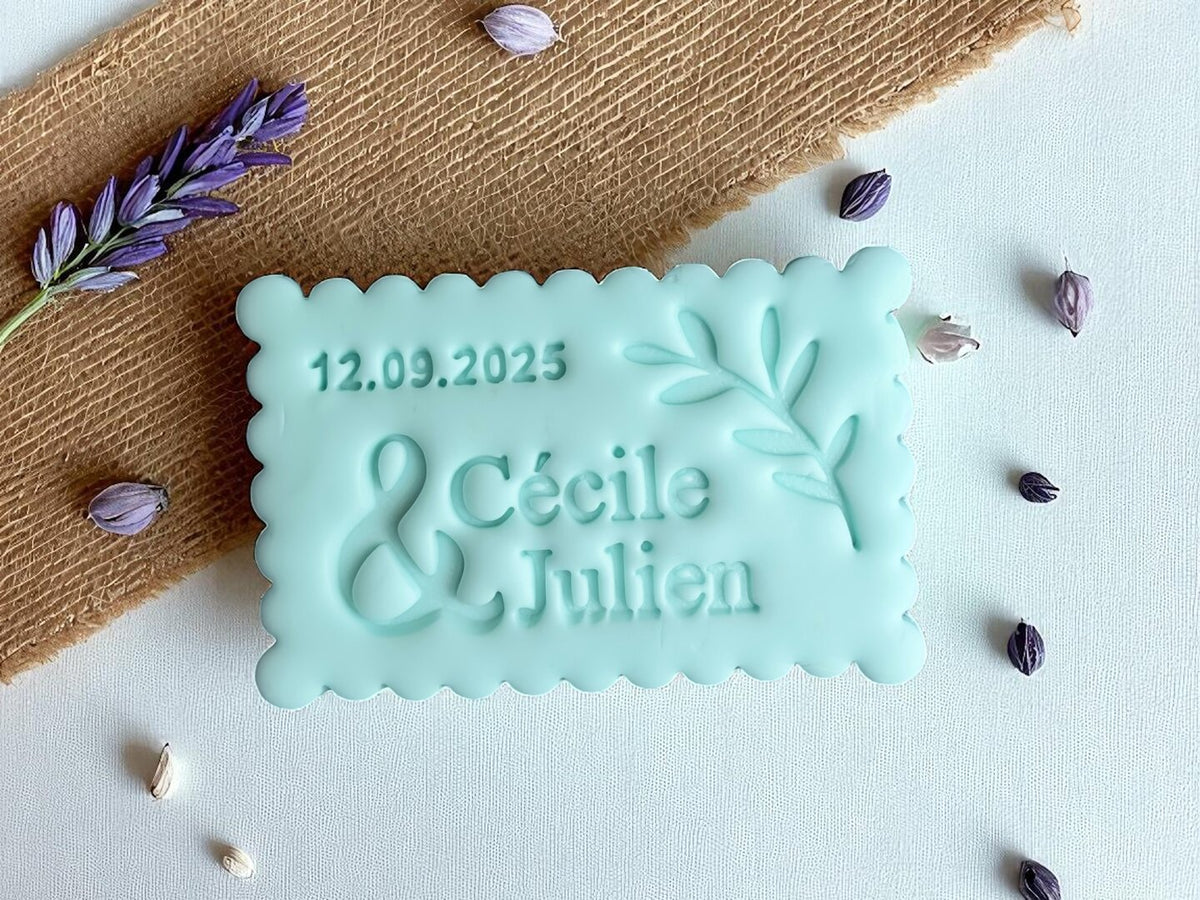 Emporte-Pièce mariage personnalisé cadeaux invités biscuits personnalisés