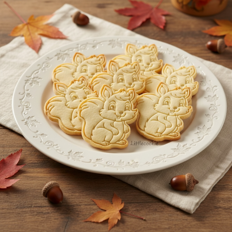 Emporte-pièce Écureuil – Biscuit mignon et automnal 13miettes