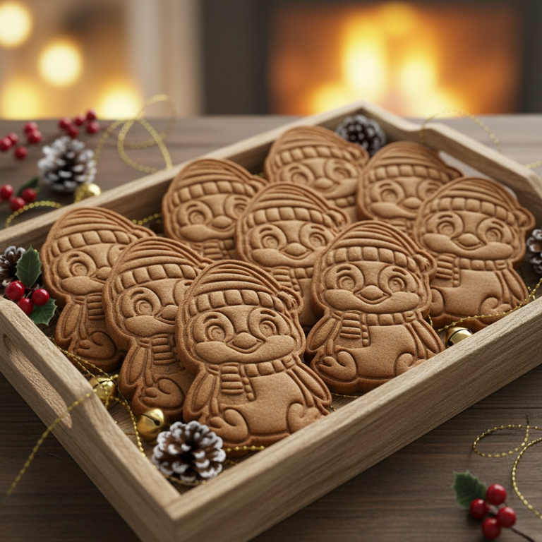 Emporte-pièce Pingouin mignon – pour biscuits d’hiver adorables