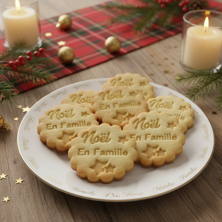 Emporte-pièce Noël en Famille – Créez des biscuits festifs et chaleureux