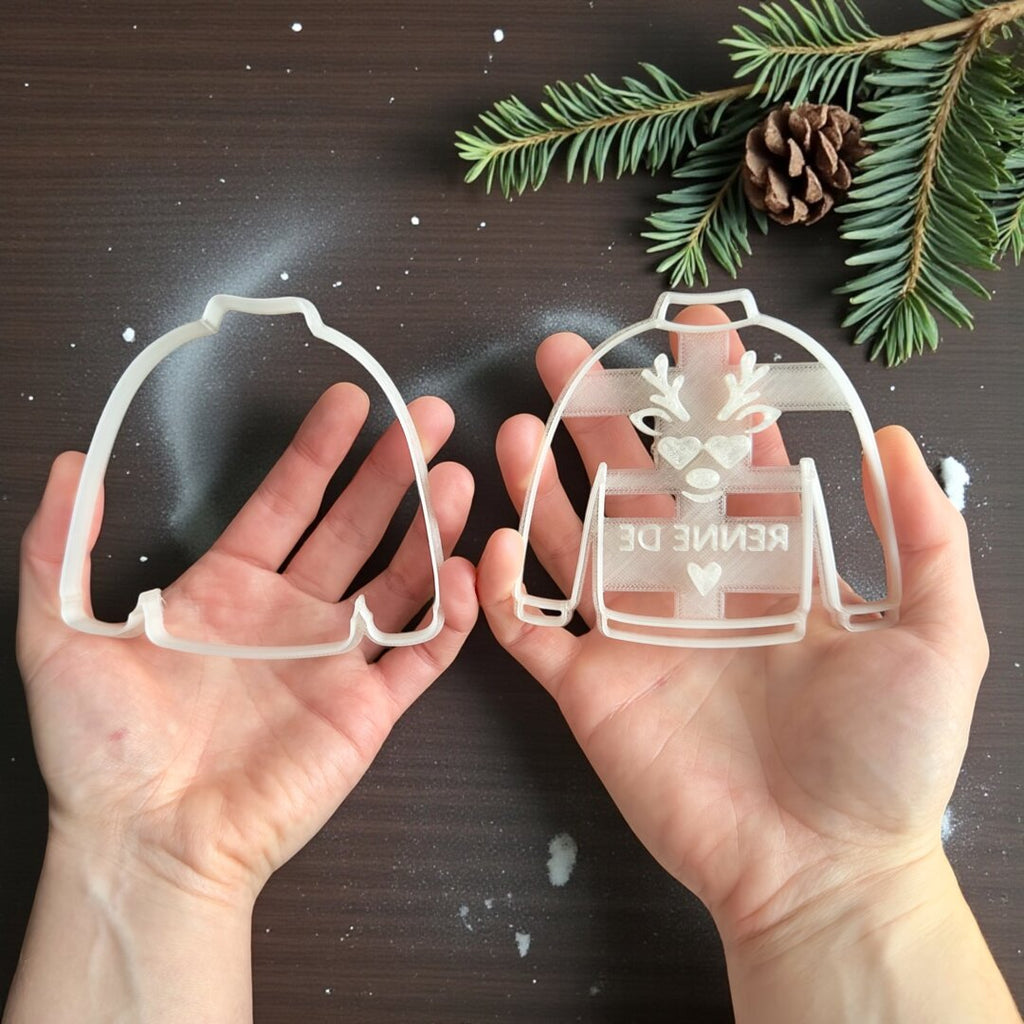 Emporte-pièce Pull de Noël Gourmand – Créations festives et sucrées
