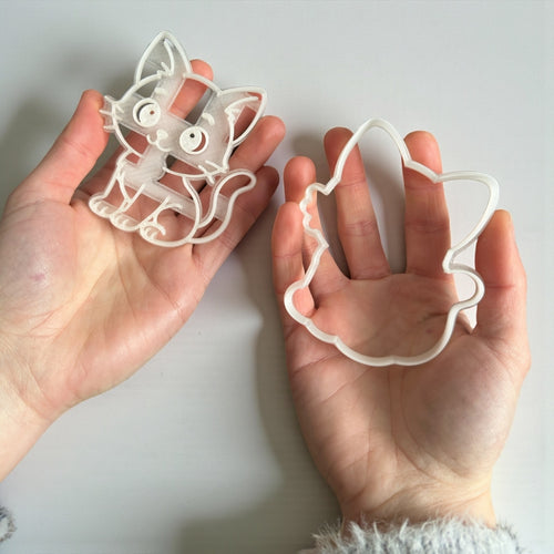Emporte-pièce Chat pour Biscuits – Moule Pâtisserie en Forme de Chat – DIY Cuisine Créative