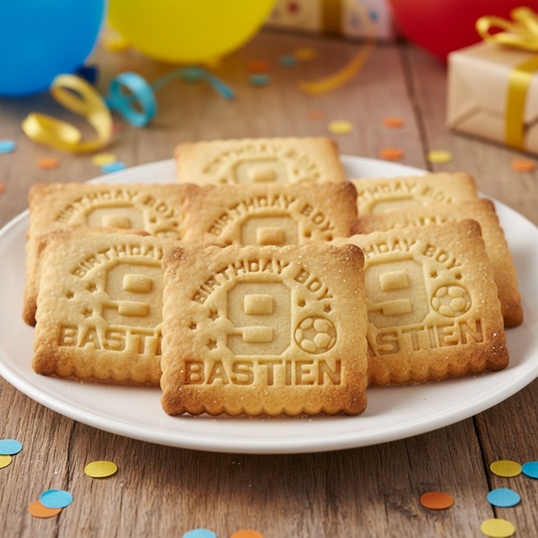 Emporte-pièce anniversaire Personnalisé Biscuit Anniversaire football
