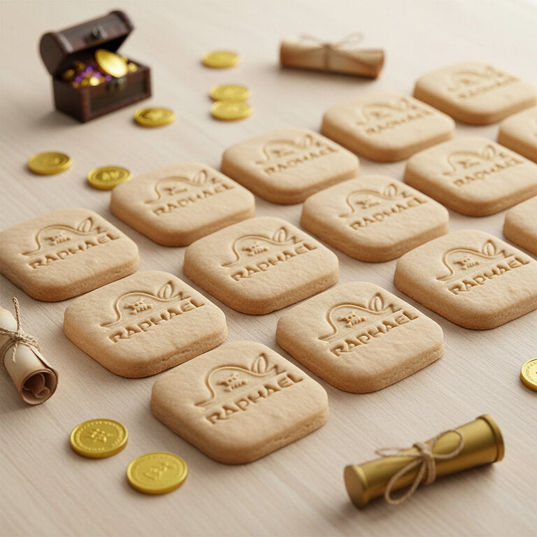 Emporte-Pièce Pirate Personnalisé avec Prénom et Chapeau – Biscuit Anniversaire Enfant Thème Pirate Made in France