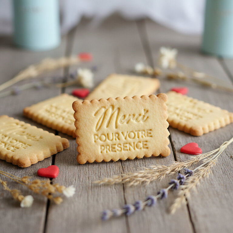 Emporte-pièce Merci POUR VOTRE PRESENCE