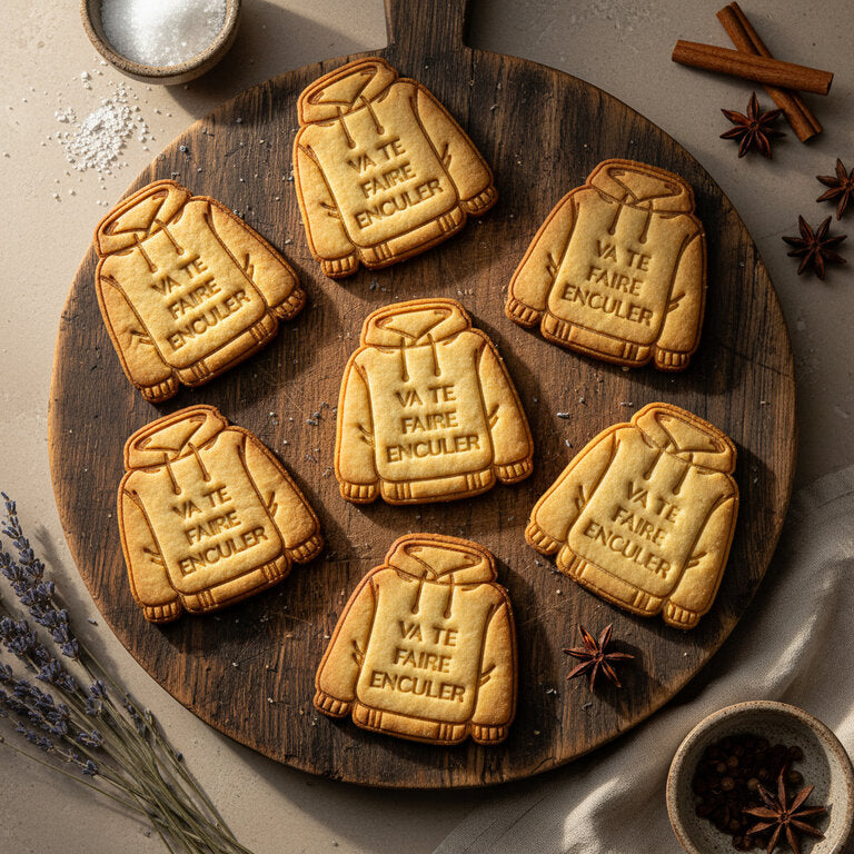 Emporte-pièce Sweat à message drôle – Pour biscuits et décorations originales