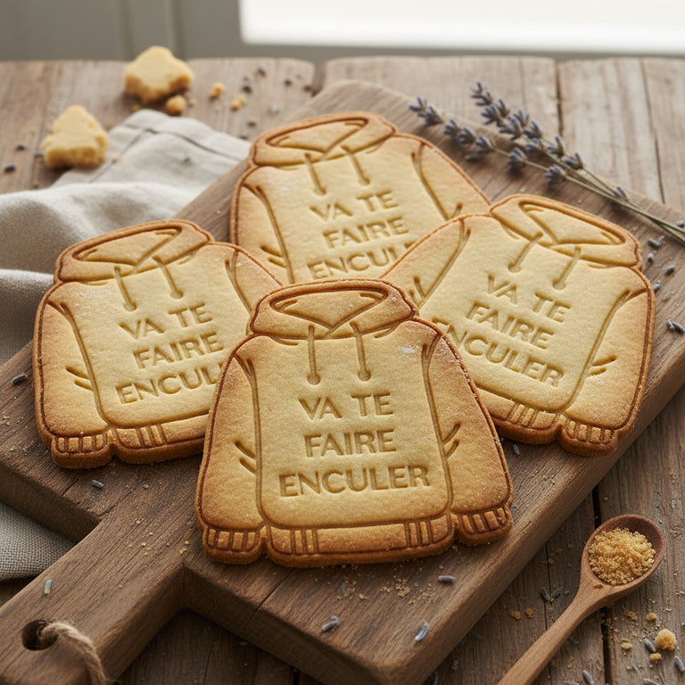 Emporte-pièce Sweat à message drôle – Pour biscuits et décorations originales