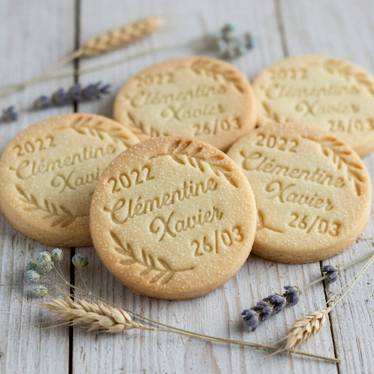 Emporte-Pièce mariage personnalisé cadeaux invités biscuits personnalisés