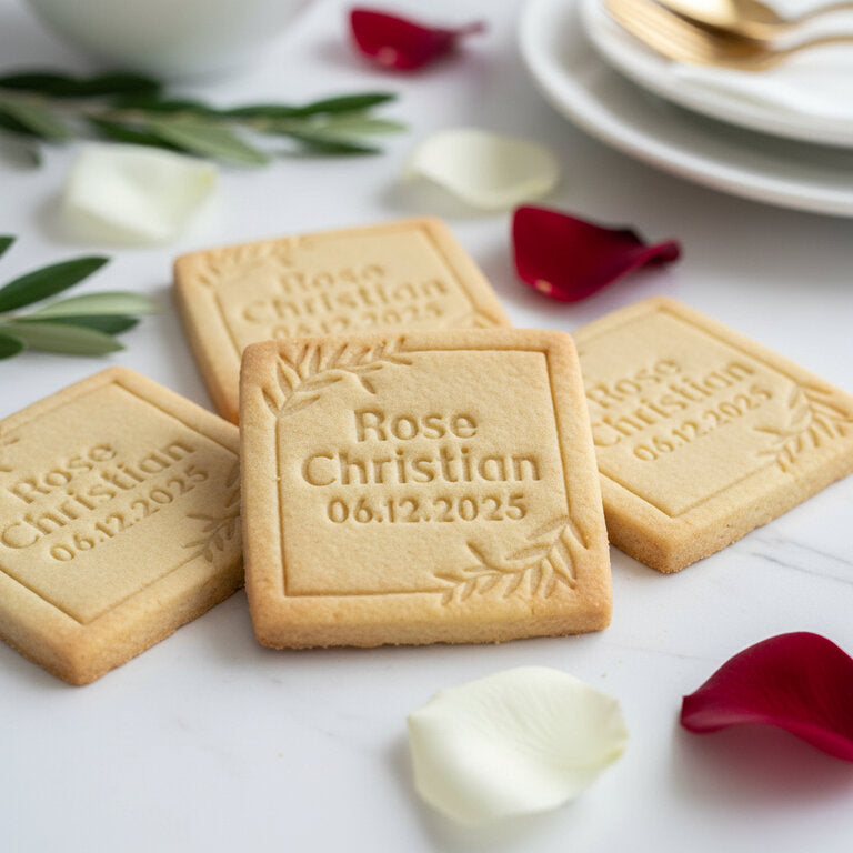 Emporte-Pièce mariage personnalisé cadeaux invités biscuits personnalisés