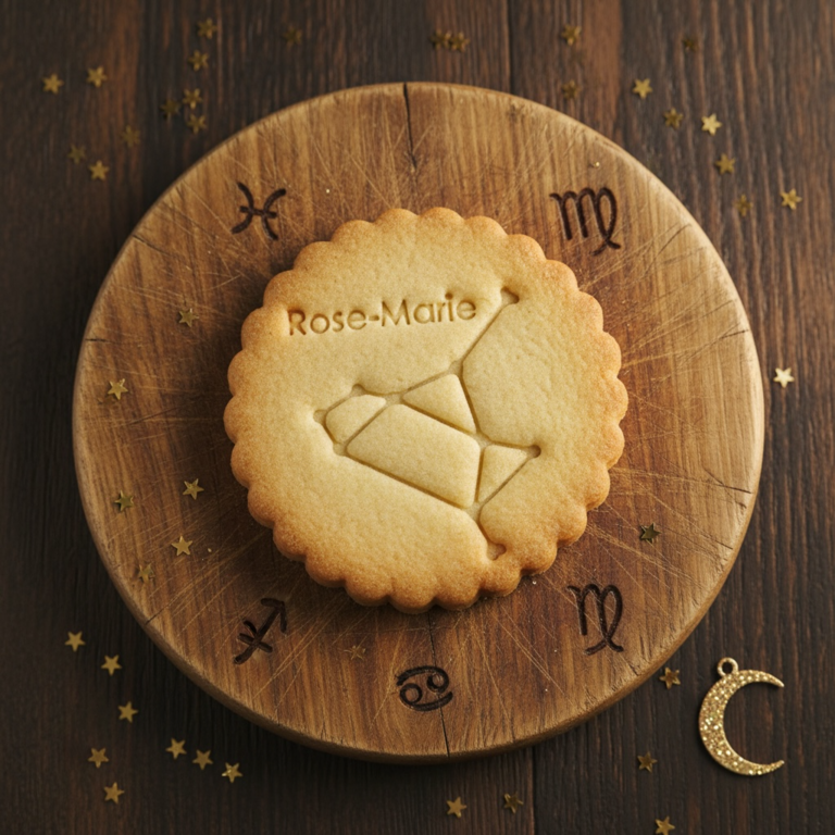 Emporte-pièce sagittaire Personnalisé Prénom | Constellation Zodiac pour Biscuits & Cadeaux Astrologiques