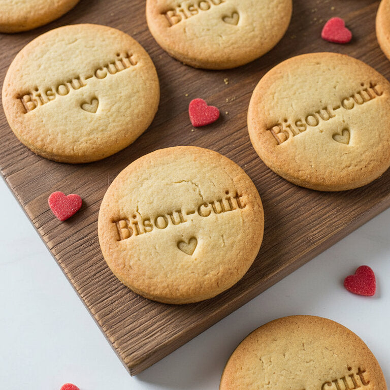 Emporte-pièce saint valentin Rond – Bisou-Cuit