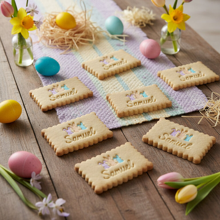 Emporte-pièce petit beurre personnalisé spécial pâques