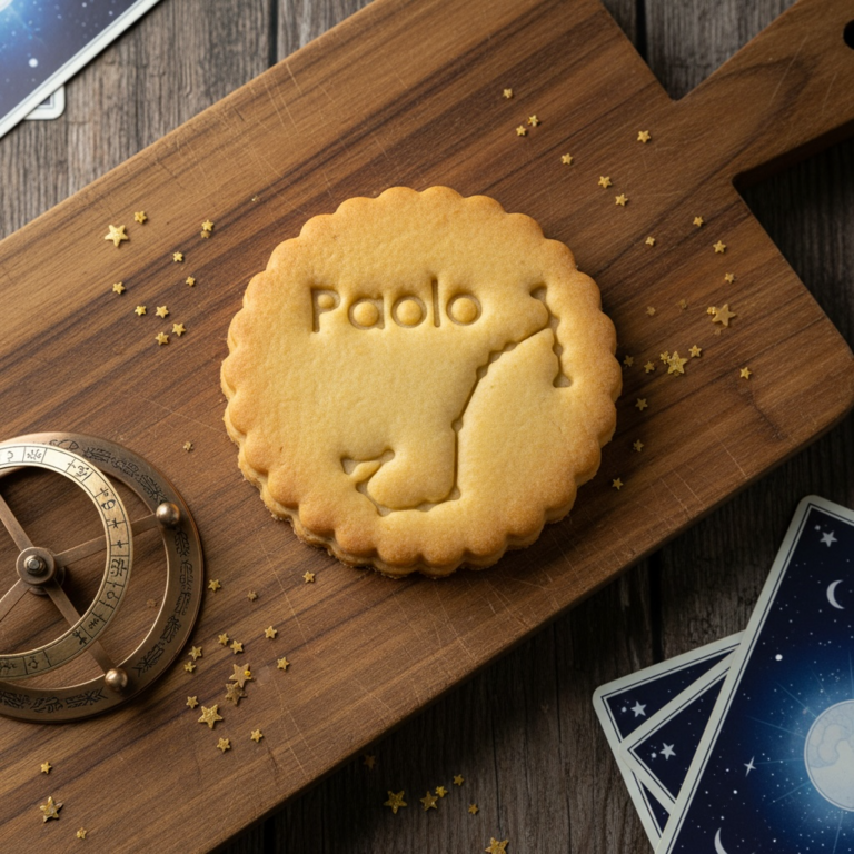 Emporte-pièce Constellation Verseau – Biscuits personnalisés avec prénom et cœurs