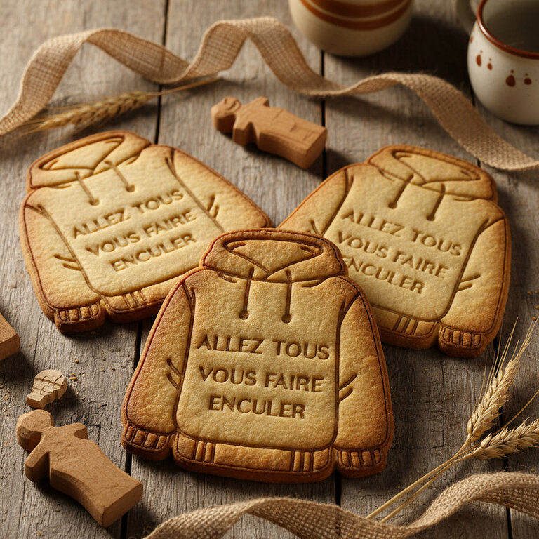 Emporte-pièce Sweat à message drôle – Pour biscuits et décorations originales
